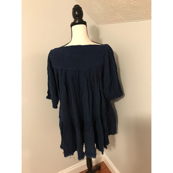 FREE PEOPLE Mysteryland Fringe Mini Baby Doll Dress - Size Extra Small - NWT - Picture 2 of 12